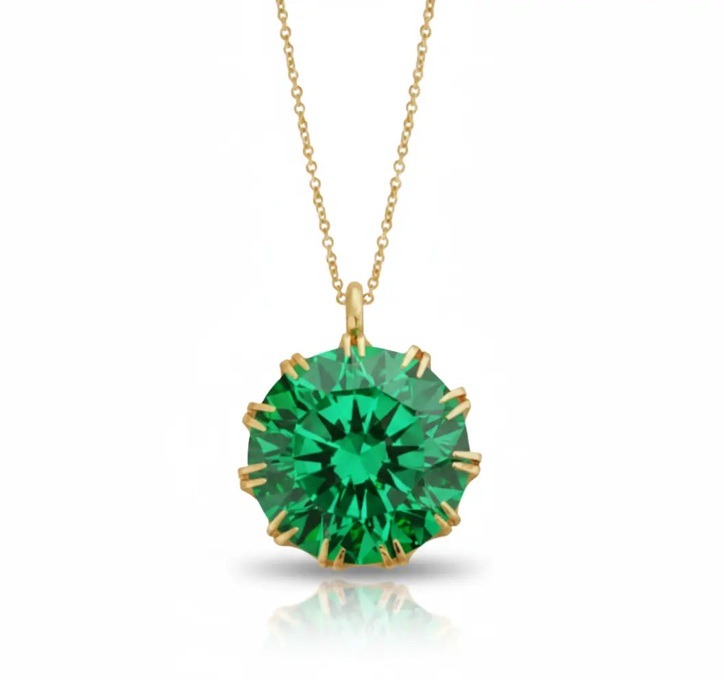 Lumine Emerald Pendant LaBante London