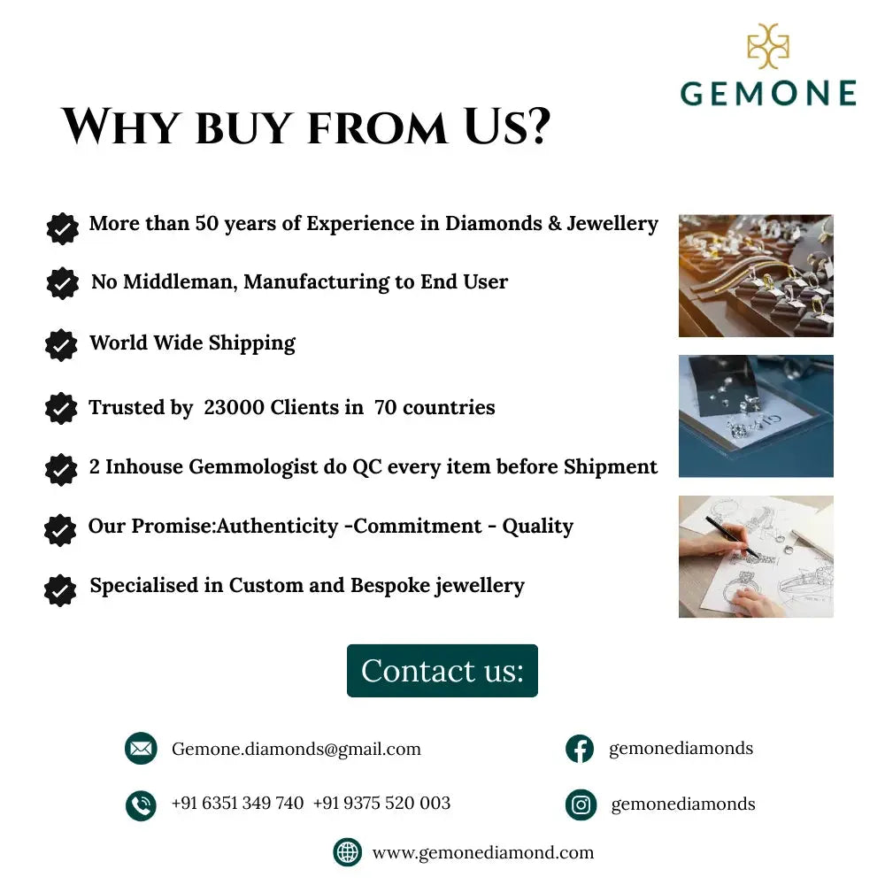 1.81ct Natural Cushion Diamond 14k White Gold Bridal Set Maison Valderre