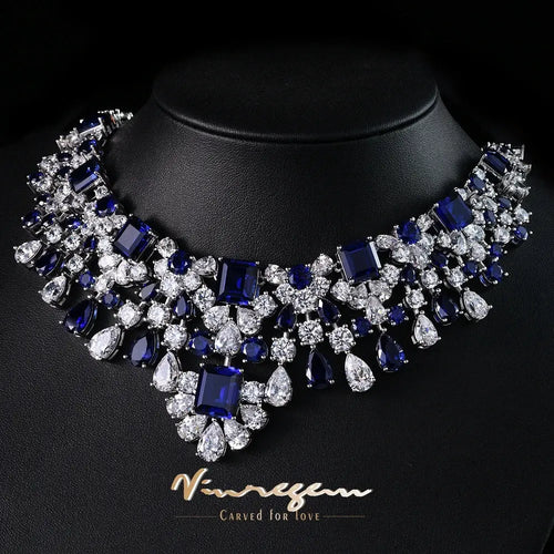 Vinregem 12*14 MM Lab Sapphire Emerald Ruby High Carbon Diamond Gem Sparkling Pendant Necklaces 925 Sterling Silver Fine Jewelry Maison Valderre