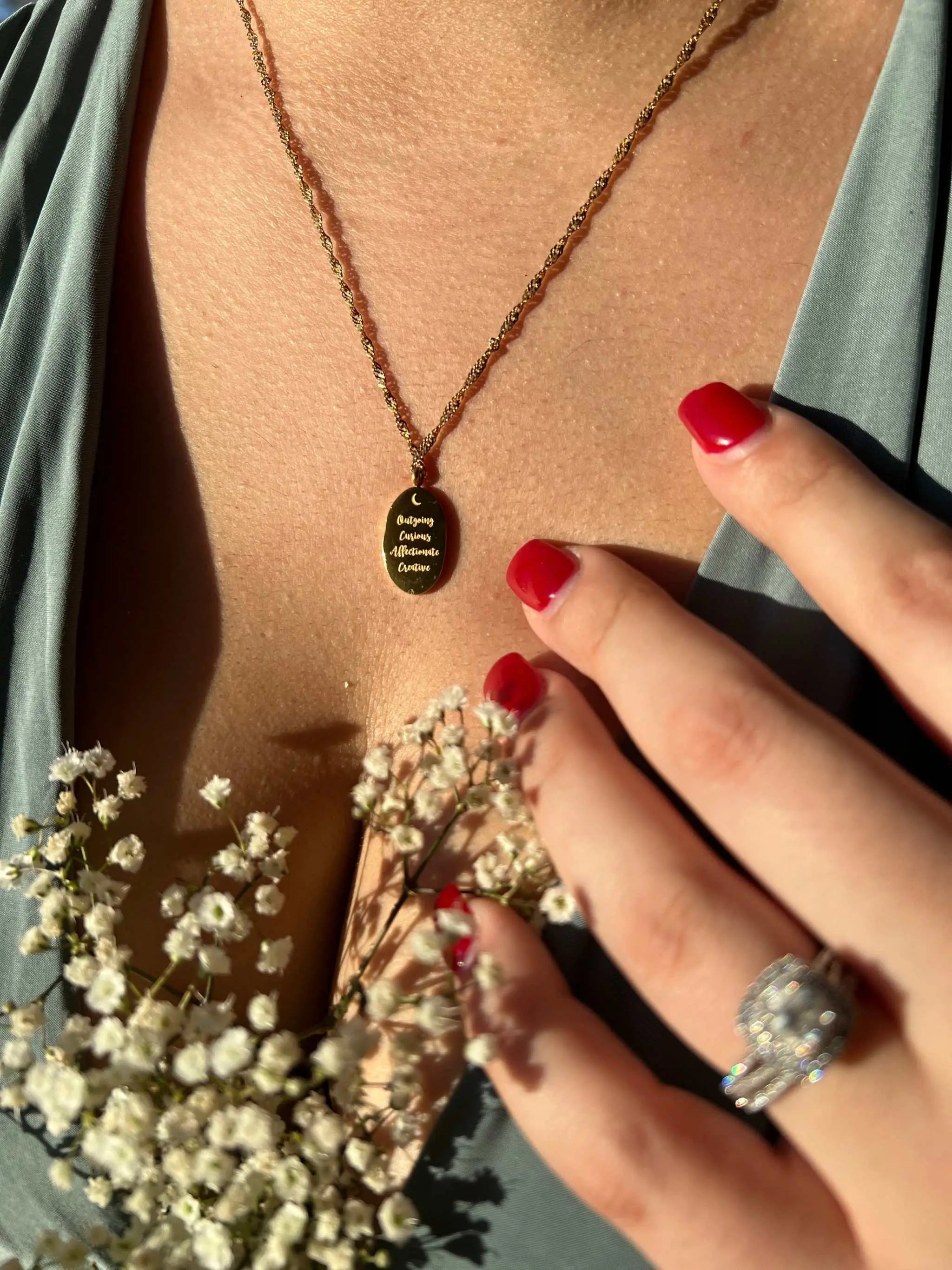 Dainty Zodiac Necklace - 18K Gold Filled - The Sparkling Squirrels & Co.