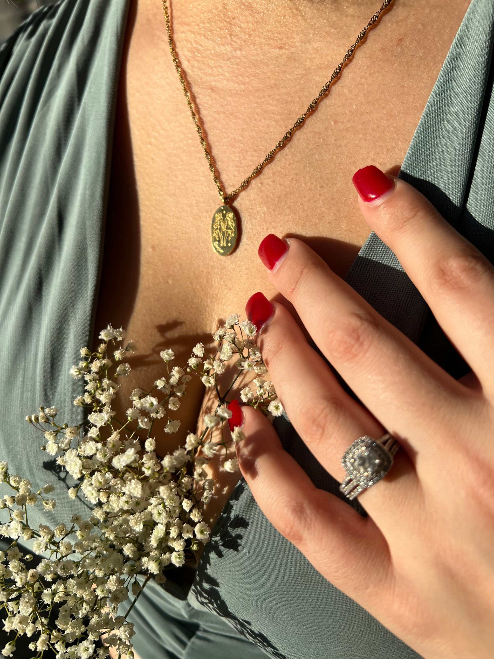 Dainty Zodiac Necklace - 18K Gold Filled - The Sparkling Squirrels & Co.